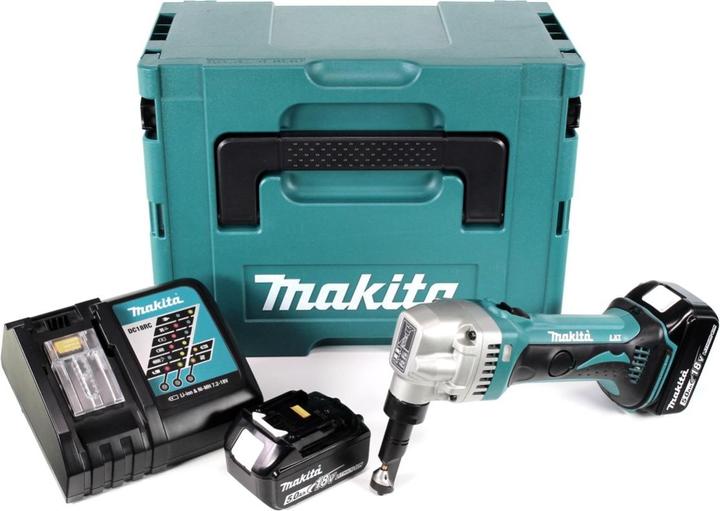 Produktbild Makita 18V Akku-Knabber DJN161RTJ 1.6mm mit 2x Akku 5.0Ah