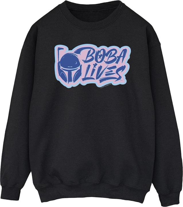 Star Wars The Book Of Boba Fett Lives Pocket Sweatshirt (L)
