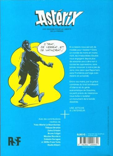 Image du produit Astérix : 100 dessins pour la liberté de la presse (Français, Uderzo Albert, Goscinny René, 2021)