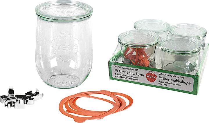 Produktbild Weck Rundrandglas Tulpe 100 (1 Stk., 1 l)