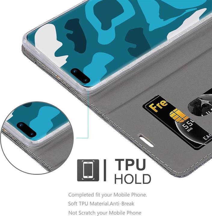 Productafbeelding Cadorabo Boek Jeans Optiek Cover (Huawei P40 Pro+)