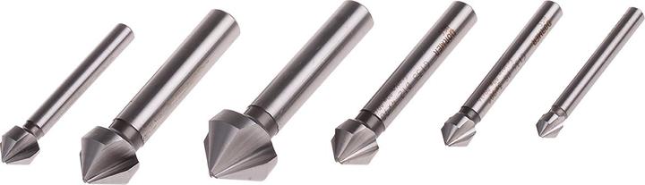 Produktbild Dormer Hss Straight Shank Countersink Set No 1 (20.5 mm, 16.5 mm, 12.4 mm, 10.4 mm, 8.3 mm, 6.3 mm)