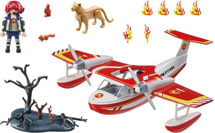 Productafbeelding Playmobil 71463 Blusvliegtuigen met blusfunctie (71463)