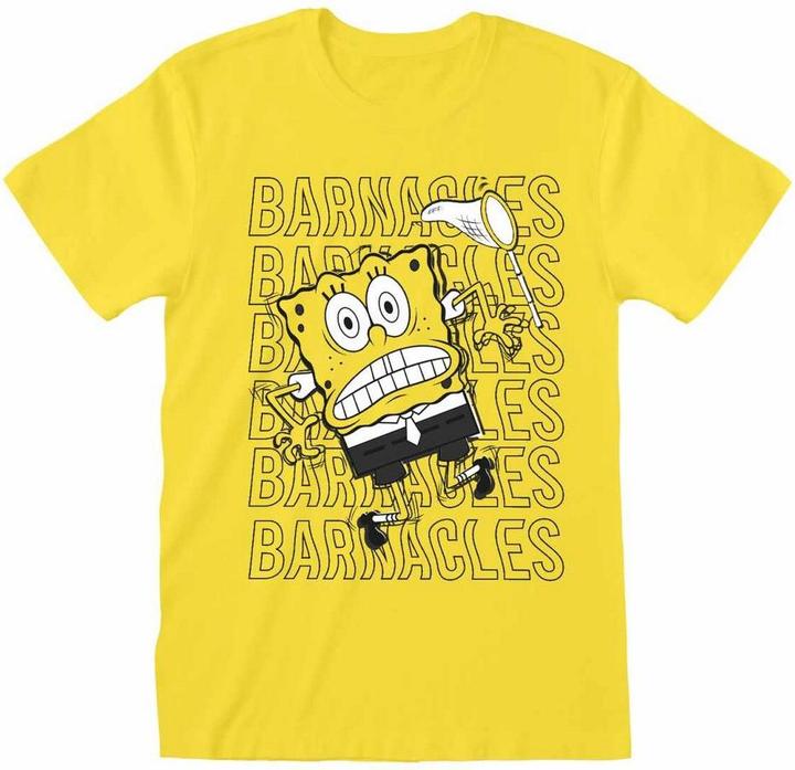 Actual product image Spongebob Squarepants Unisex Adult Barnacles T-Shirt (S)