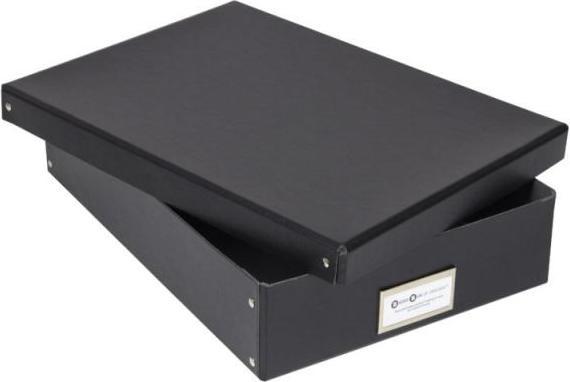 Actual product image Bigso Box fiberboard Pluto Black