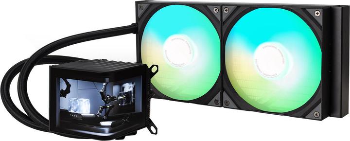 TRYX Sistema di raffreddamento ad acqua completo PANORAMA, ARGB - 280 mm, nero