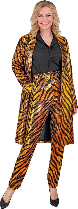 Image du produit Widmann Manteau à paillettes imprimé tigre (XXL)