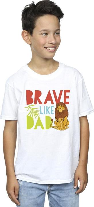 Immagine prodotto Disney The Lion King Brave Like Dad Maglietta Ragazzi (140, 146)