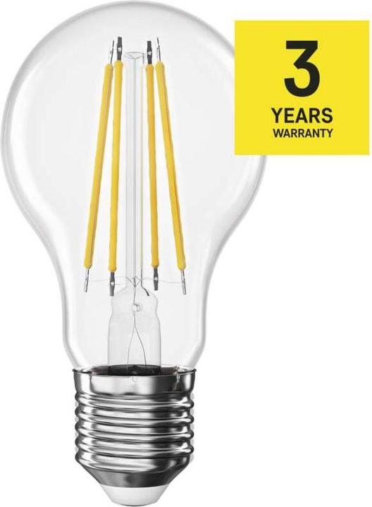 Immagine prodotto Emos Lampada LED a filamento A60 / E27 / 7,8 W (75 W) / 1060 lm / Bianco caldo (E27, 7.80 W, 1060 lm, 1 x, D)