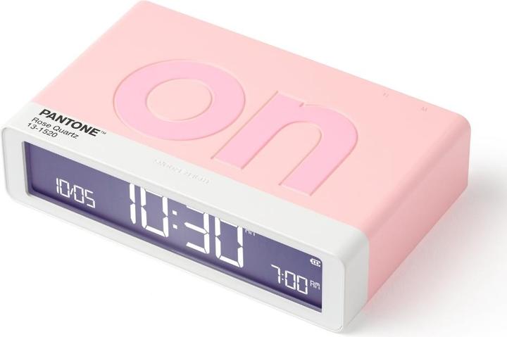 Image du produit Lexon Digitalwecker Flip Classic Pantone Rose Quartz