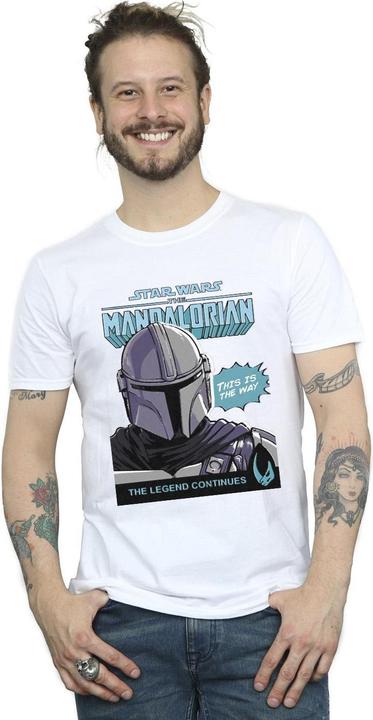 Produktbild Star Wars Mando Comic Cover TShirt (XXL)