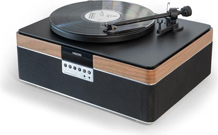 Actual product image + Audio +Audio Reocrd Player walnut