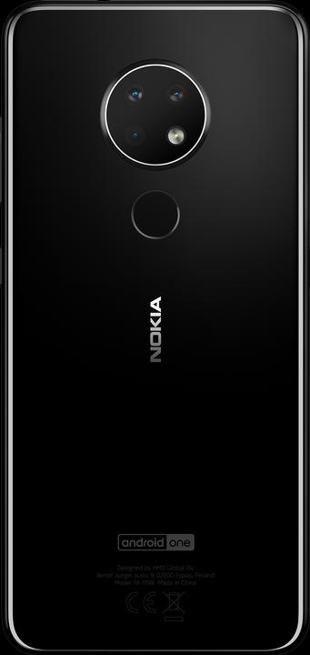Image du produit Nokia 6.2 (64 Go, Ceramic Black, 6.30", Double SIM + SD, 16 Mpx, 4G)