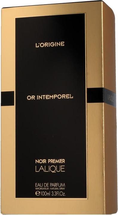 Actual product image Lalique Noir Premier - Or Intemporel (Eau de parfum, 100 ml)