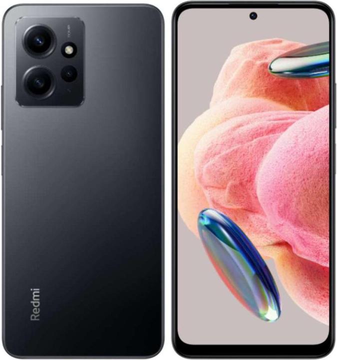 Actual product image Xiaomi Redmi Note 12 (64 GB, Onyx Gray, 6.67", Dual SIM, 50 Mpx, 4G)