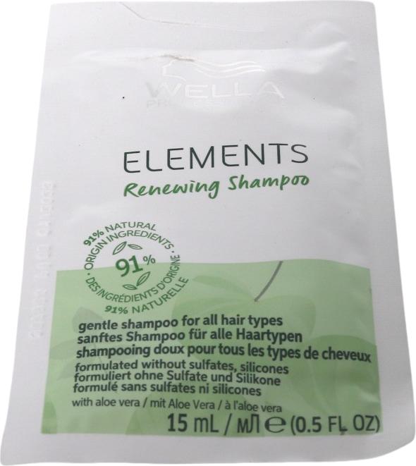 Produktbild Wella Elements Renewing Shampoo (15 ml, Flüssiges Shampoo)