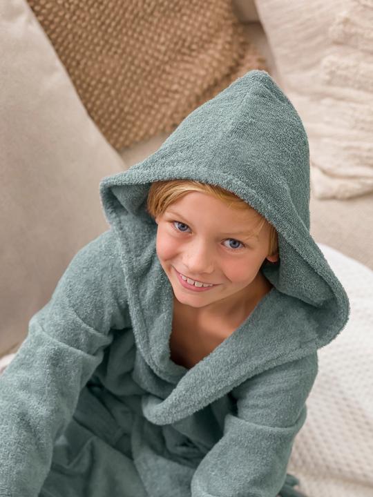 Productafbeelding Möve Superwuschel Kinder &Tieners jas met capuchon rood (164)