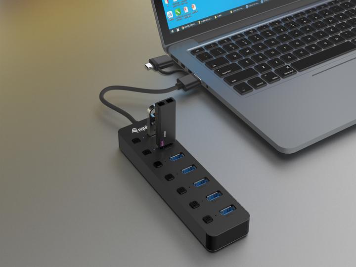 Produktbild equip 128965 (USB-A, USB-C, 7 Ports)
