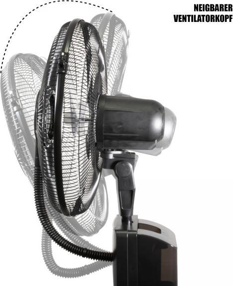 Immagine prodotto IHP MAUK 16" Ventilator mit Sprüh - Nebel - Kühlung 80W 1,2L Überhit