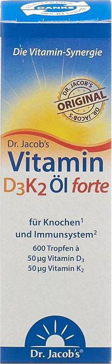 Immagine prodotto Dr. Jacob's Olio D3K2 forte (1 Pezzo/i, Goccia, 71 g)