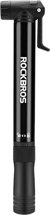 Actual product image Rockbros 42320010001 hand pump for bicycle + screwdriver - black