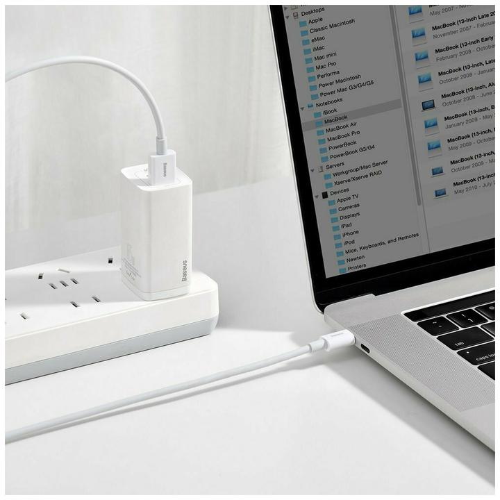 Actual product image Baseus USB A – USB C (2 m, USB 2.0, 66 W)