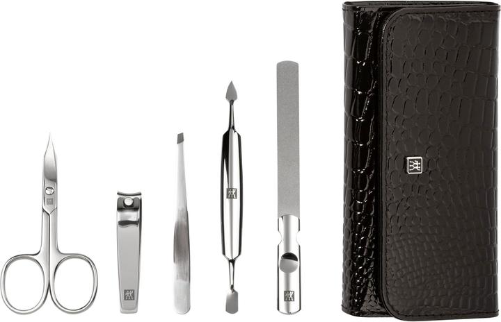 Actual product image Zwilling 97508-004-0 Inox case in crocodile look black