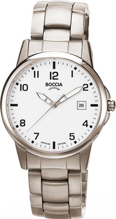 Image du produit Boccia 3625-03 Montre homme en titane 36mm 5ATM (Montre analogique, 36 mm)