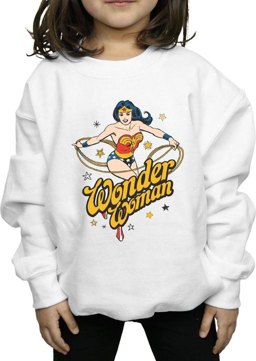 Image du produit - Sweat WONDER WOMAN STARS - Fille (152, 158)