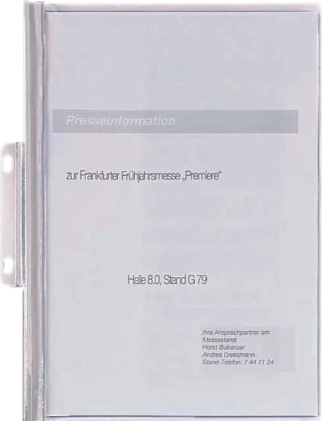 Actual product image Durable Transparent file DURABIND (A4, 1 x)