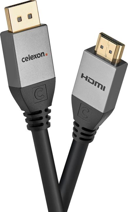Produktbild Celexon DisplayPort auf HDMI Kabel 4K 5,0m - Professional Line (5 m, HDMI)