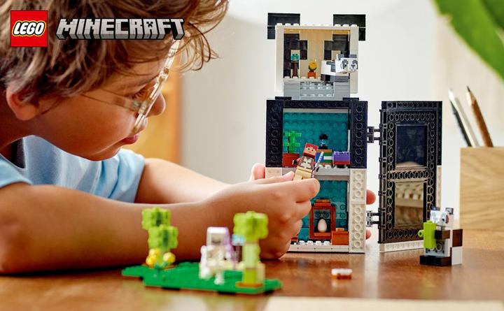 Produktbild LEGO Das Pandahaus (21245, LEGO Minecraft)