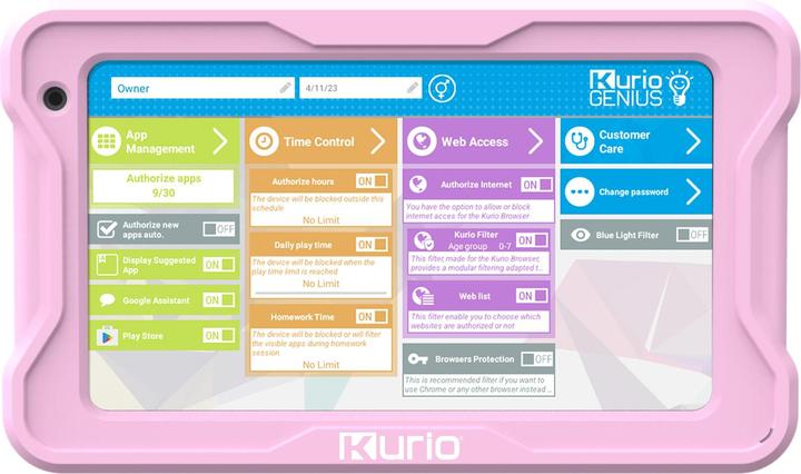 Actual product image Kurio Tablet Lite (7", 32 GB, Pink)