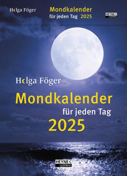 Produktbild Heyne Ludwig Mondkalender für jeden Tag (13 x 21 cm, Harter Einband, Deutsch)