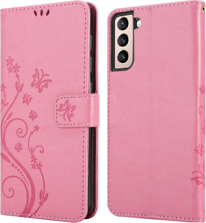 Image du produit Cadorabo Pochette Flower Book (Samsung Galaxy S21+)