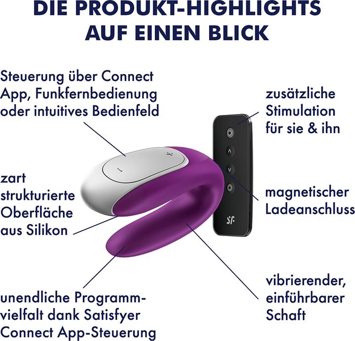 Produktbild Satisfyer Double Fun Partner Vibrator