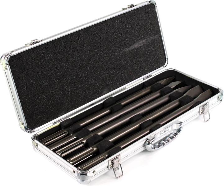 Actual product image Makita SDS Max D-40618 5-piece chisel set for SDS-MAX hammer (400 mm)