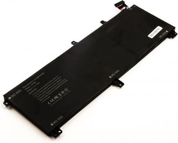 Actual product image CoreParts Laptop Battery for Dell (H76MY) (6 Cells, 5400 mAh)