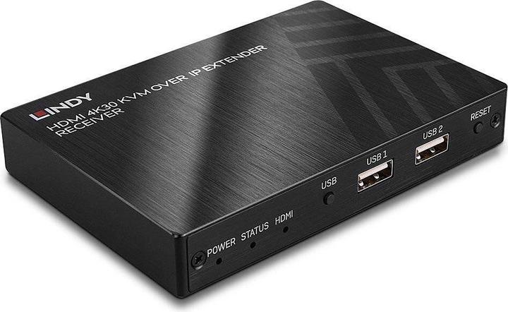 Produktbild Lindy KVM over IP Extender Receiver HDMI 1.4 HDCP 1.4 USB HID & IR