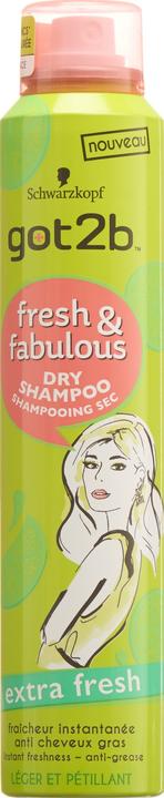 Immagine prodotto Got2b Shampoo a secco Extra Fresh (200 ml, Shampoo secco)
