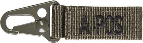 Actual product image Mil-tec Keyholder blood group