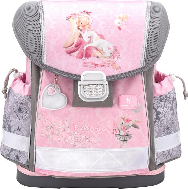 Actual product image Belmil CLASSY school backpack 5-piece set Ballerina (19 l)
