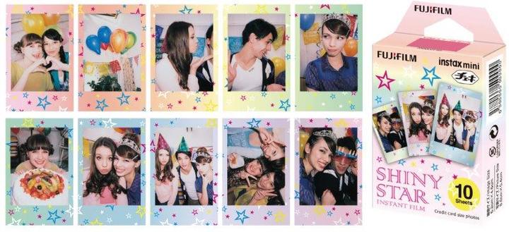 Actual product image Fujifilm Instax Color Mini Shiny Star (Instax Mini)