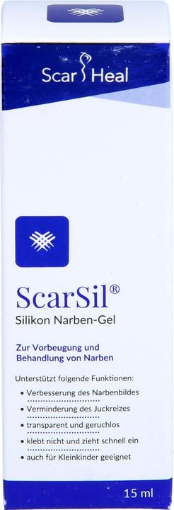 Actual product image Tricon Med ScarSil Silicone Scar Gel, 15 ml GEL (15 ml, Gel)