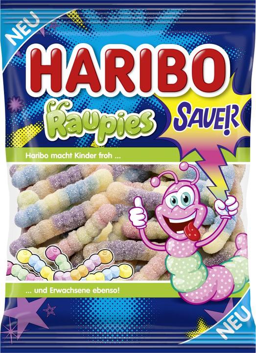 Produktbild Haribo Raupis sauer (1 Stk., 175 g)