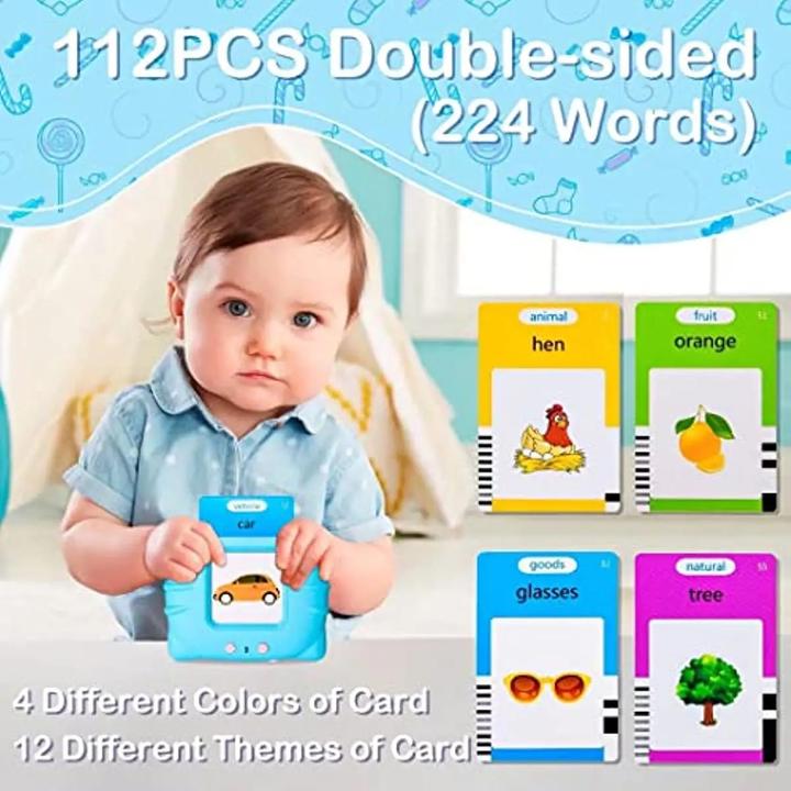 Produktbild Activity Board Sprechende Flash Cards Frühes Lernspielzeug Vorschule Lernen Lesen Maschine Interaktives Geschenk