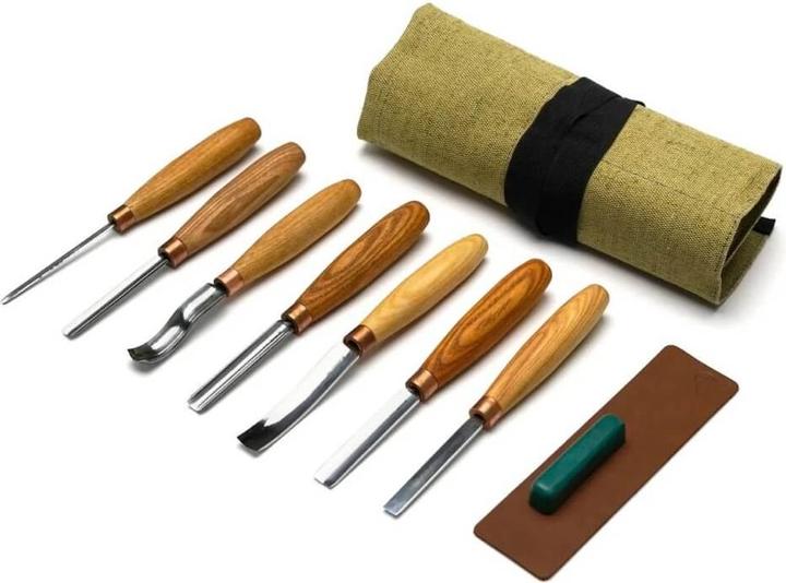 Immagine prodotto Beaver Craft SC03 Set per sculture in legno con 7 scalpelli