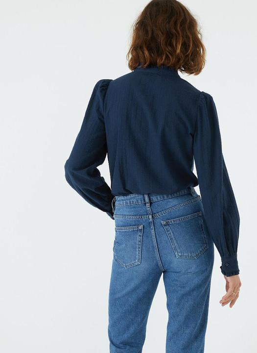 Produktbild La Redoute Collections Langärmelige Bluse mit Rüschenkragen (40)