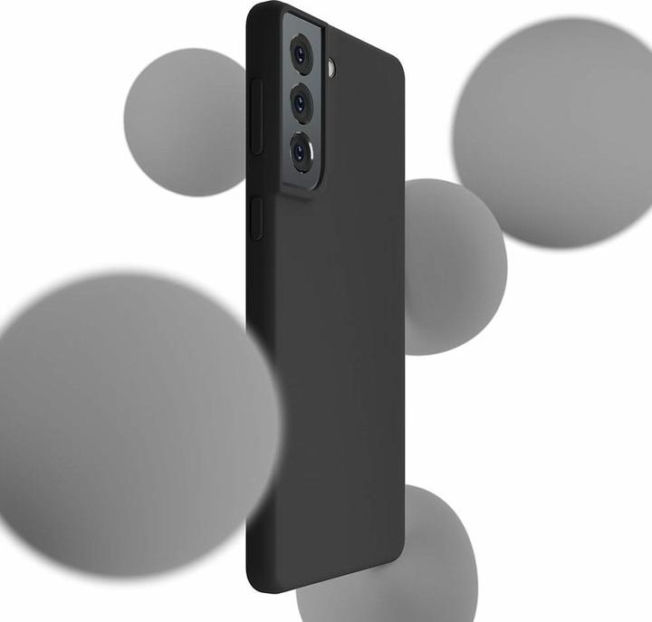 Image du produit 3MK Silicone Case Sam S22 5G S901 czarny/black (Samsung Galaxy S22 5G)