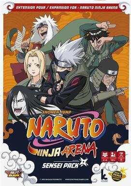 Produktbild Don't Panic Games Naruto - Naruto - Ninja Arena - Sensei Pack (Französisch)